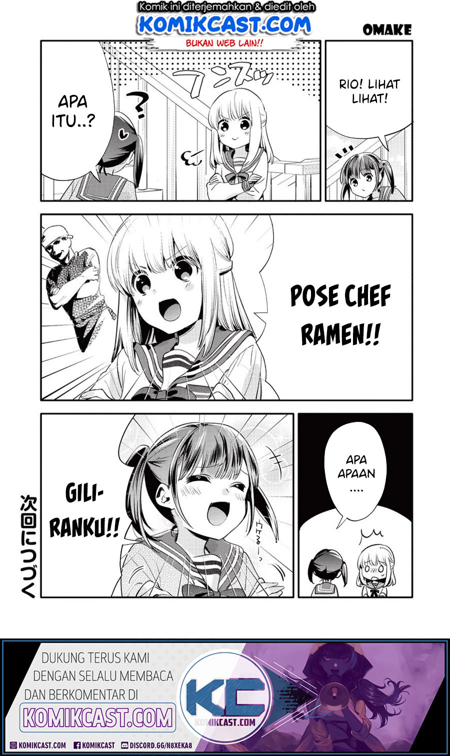 Oji-san ga Joshi●sei ni Warui Koto wo Oshieru hanashi Chapter 12 Bahasa Indonesia